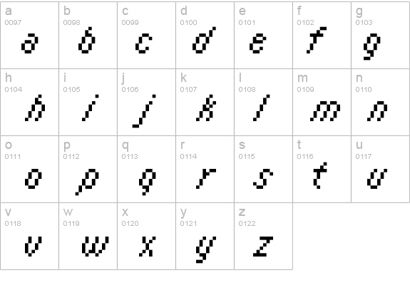 italic 08_56 details - Free Fonts at FontZone.net