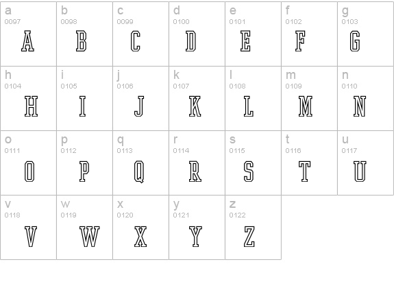 IvyLeagueOpen details - Free Fonts at FontZone.net
