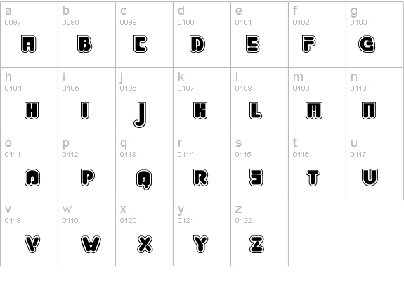 Jabbie Junior details - Free Fonts at FontZone.net