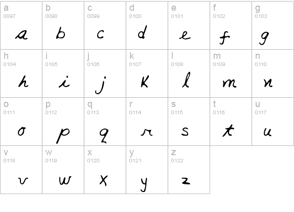 JacksHand Regular details - Free Fonts at FontZone.net