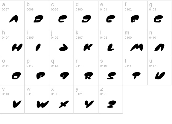 Jackson Italic details - Free Fonts at FontZone.net