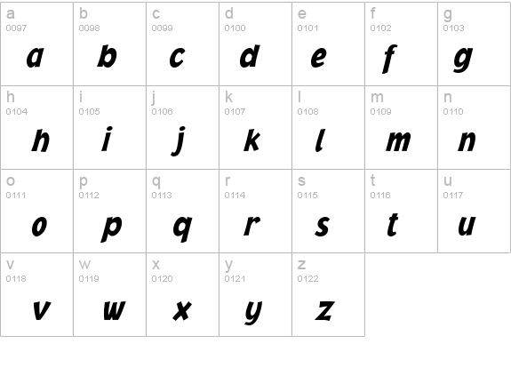 Jacoby Cond ICG BlackItalic details - Free Fonts at FontZone.net