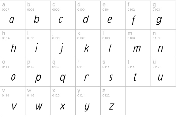 JacobyCondICG-XLightItalic details - Free Fonts at FontZone.net