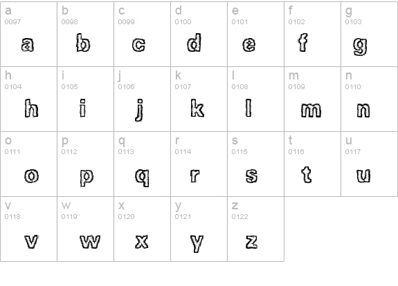 Jagged (BRK) details - Free Fonts at FontZone.net