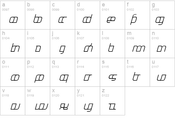 Jakone-ExtendedItalic details - Free Fonts at FontZone.net