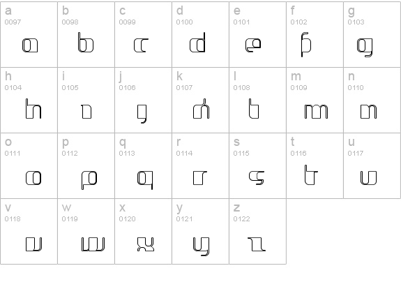 Jakone-Outline details - Free Fonts at FontZone.net