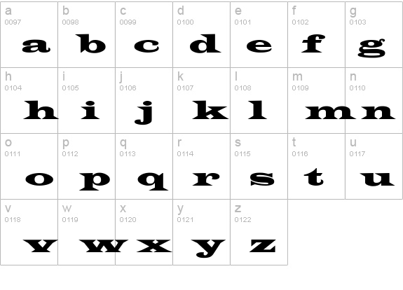 James-WideExt-Normal details - Free Fonts at FontZone.net