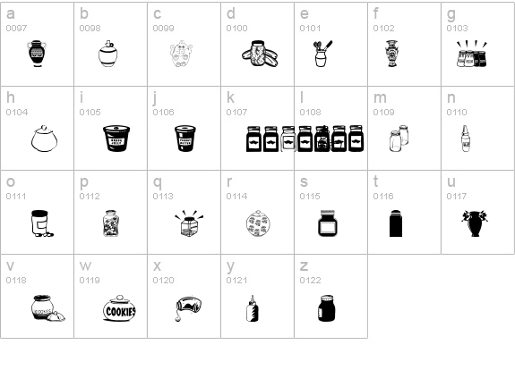 Jars details - Free Fonts at FontZone.net