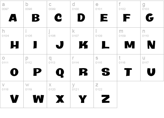 Java Kick BTN Ext Bold details - Free Fonts at FontZone.net