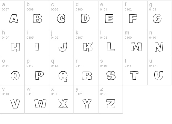 Java Kick BTN Ext Out details - Free Fonts at FontZone.net