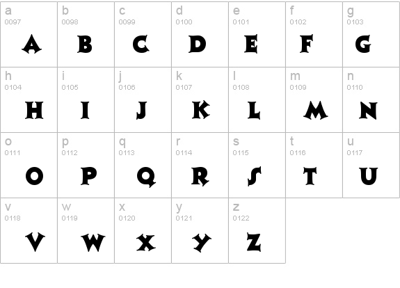 Jazz Poster ICG details - Free Fonts at FontZone.net