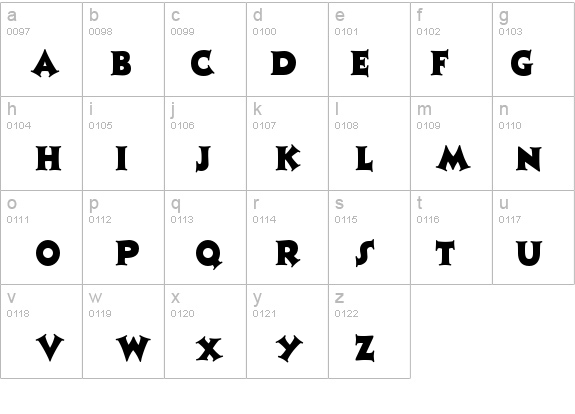 JazzPosterICG details - Free Fonts at FontZone.net