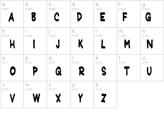 JeffreyPrint JL Condensed details - Free Fonts at FontZone.net