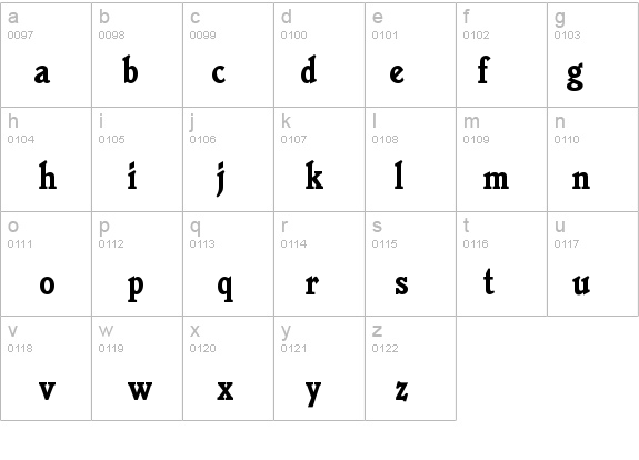 JensonOldStyleEF-BoldCond details - Free Fonts at FontZone.net