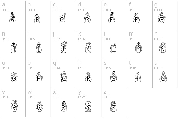 JFSnowbiz details - Free Fonts at FontZone.net