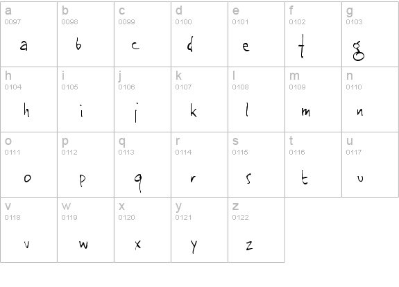 JinkyA details - Free Fonts at FontZone.net