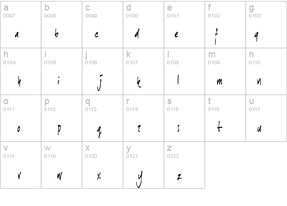 joeHand details - Free Fonts at FontZone.net