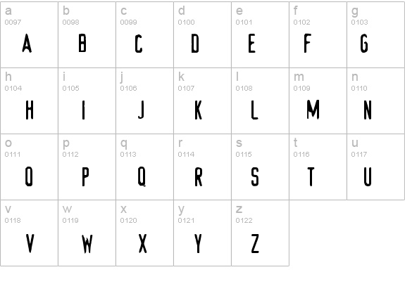 Jorgansen details - Free Fonts at FontZone.net