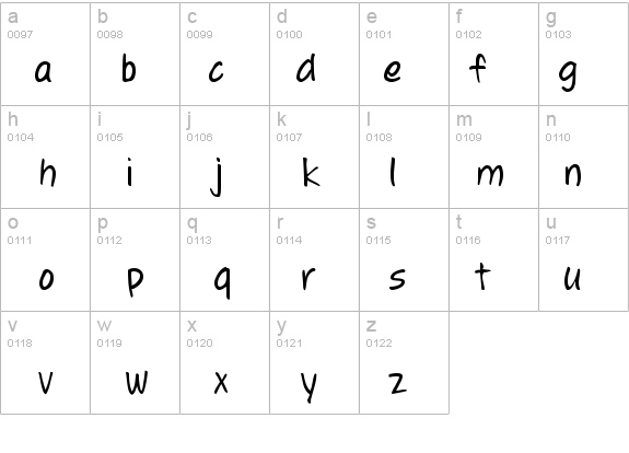 Jotting Regular details - Free Fonts at FontZone.net