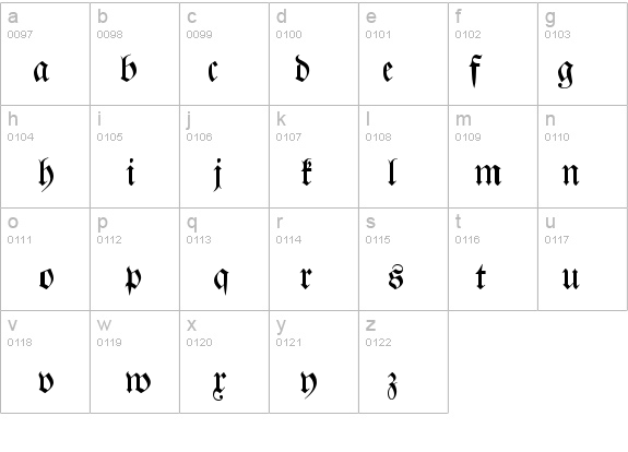 JustusFrakturEF-Regular details - Free Fonts at FontZone.net