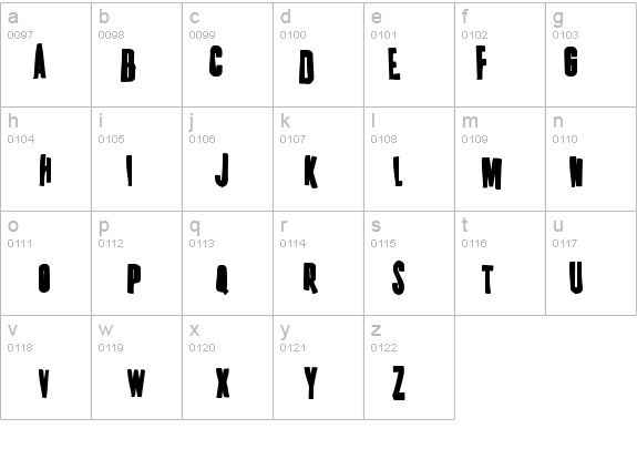 K.P. Duty - Frazzled JL details - Free Fonts at FontZone.net