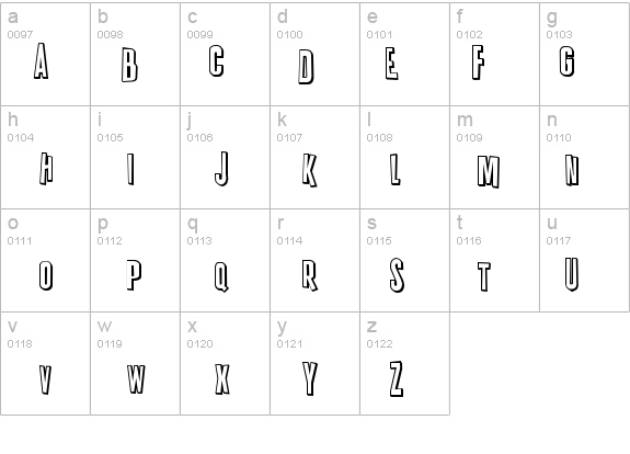 K.P. Duty Overtime JL details - Free Fonts at FontZone.net