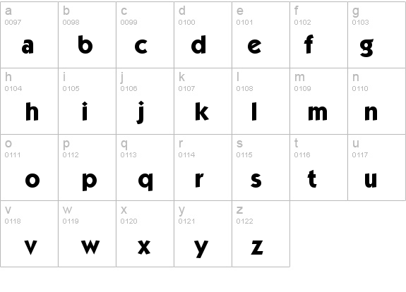 KabobExtrabold Regular details - Free Fonts at FontZone.net