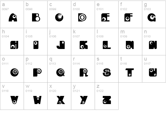 kan E details - Free Fonts at FontZone.net