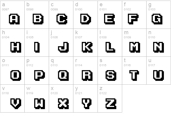 Karmatic Arcade details - Free Fonts at FontZone.net