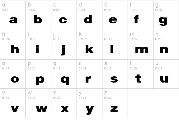 Kathryn-Extended Normal details - Free Fonts at FontZone.net