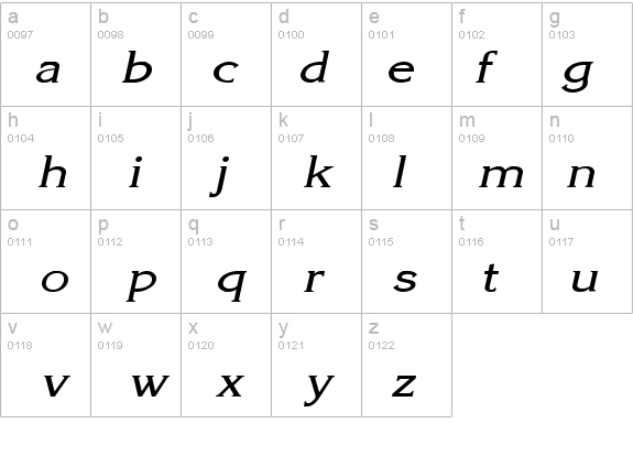 Keira Wide Italic details - Free Fonts at FontZone.net