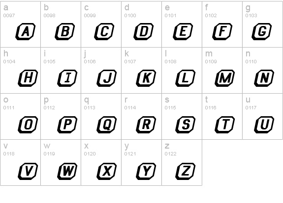 KeyboardUltraBoldItalic details - Free Fonts at FontZone.net