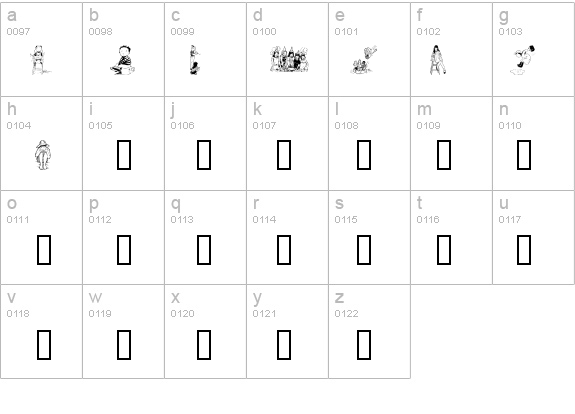 KiddieClip 1 details - Free Fonts at FontZone.net