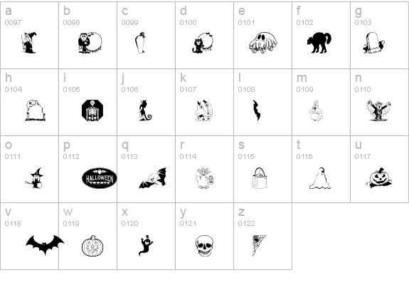 KiddyHalloween details - Free Fonts at FontZone.net