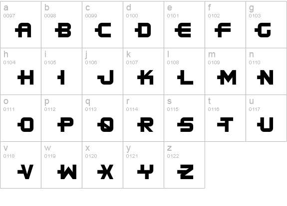 Kinex X details - Free Fonts at FontZone.net