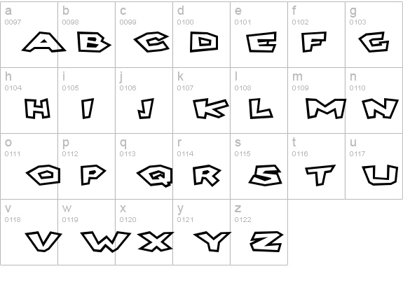 King Kikapu details - Free Fonts at FontZone.net