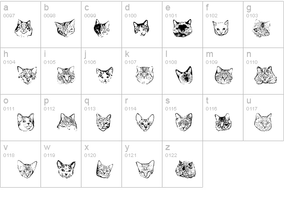 KittyPrint details - Free Fonts at FontZone.net