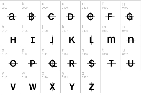 KL1MonoCase-Krux details - Free Fonts at FontZone.net