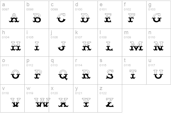 Klavier details - Free Fonts at FontZone.net