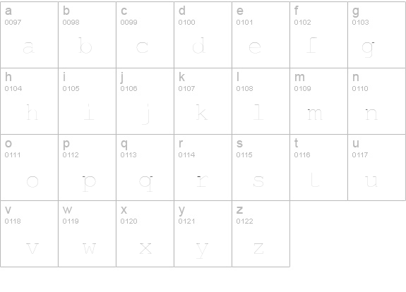 Kleaner details - Free Fonts at FontZone.net