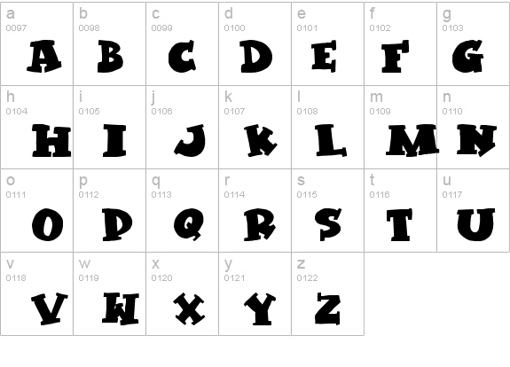 Kleptomaniac details - Free Fonts at FontZone.net