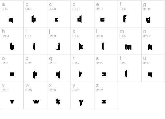 Klingon details - Free Fonts at FontZone.net