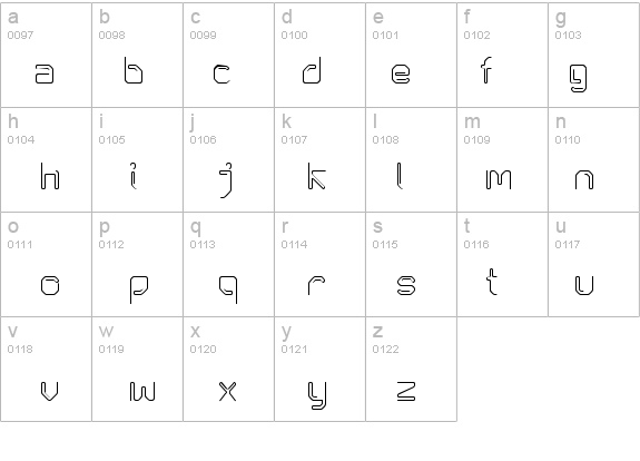 KneeonLight details - Free Fonts at FontZone.net