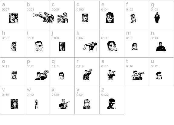 Knock Furious details - Free Fonts at FontZone.net