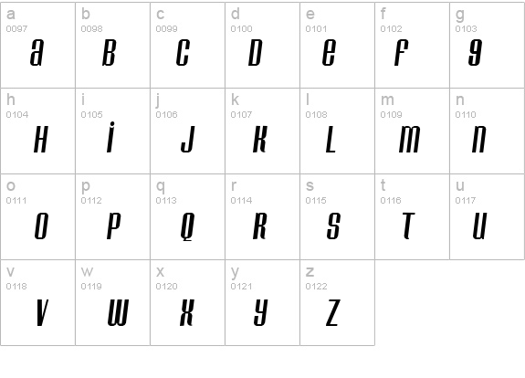 Konspiracy Theory slant details - Free Fonts at FontZone.net