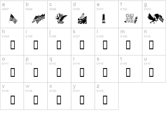 KR All American details - Free Fonts at FontZone.net