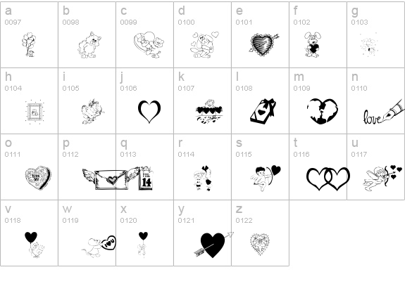 KR Be Mine details - Free Fonts at FontZone.net