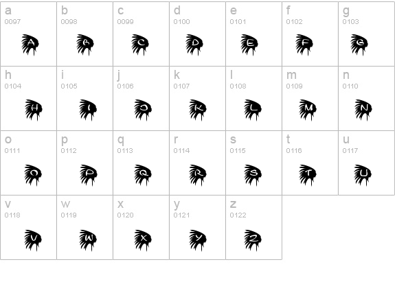 KR Native details - Free Fonts at FontZone.net