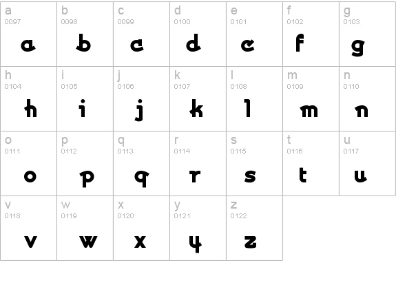 Kurvaceous details - Free Fonts at FontZone.net