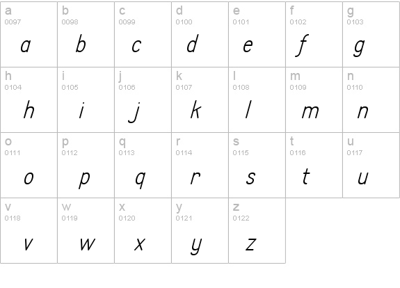 LA Headlights BTN Italic details - Free Fonts at FontZone.net